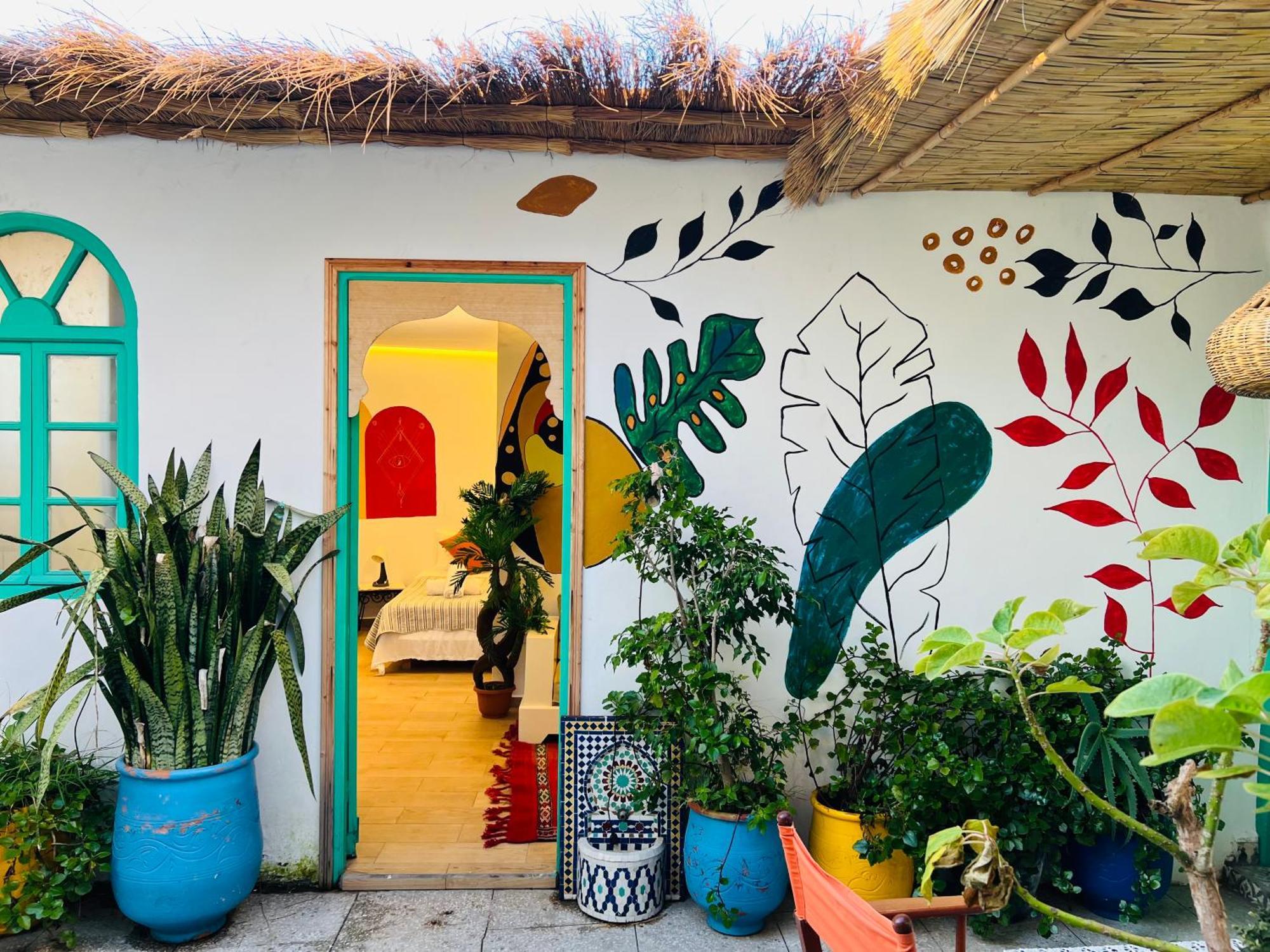 Art Riad Au Bord De La Mer El Jadida Kültér fotó